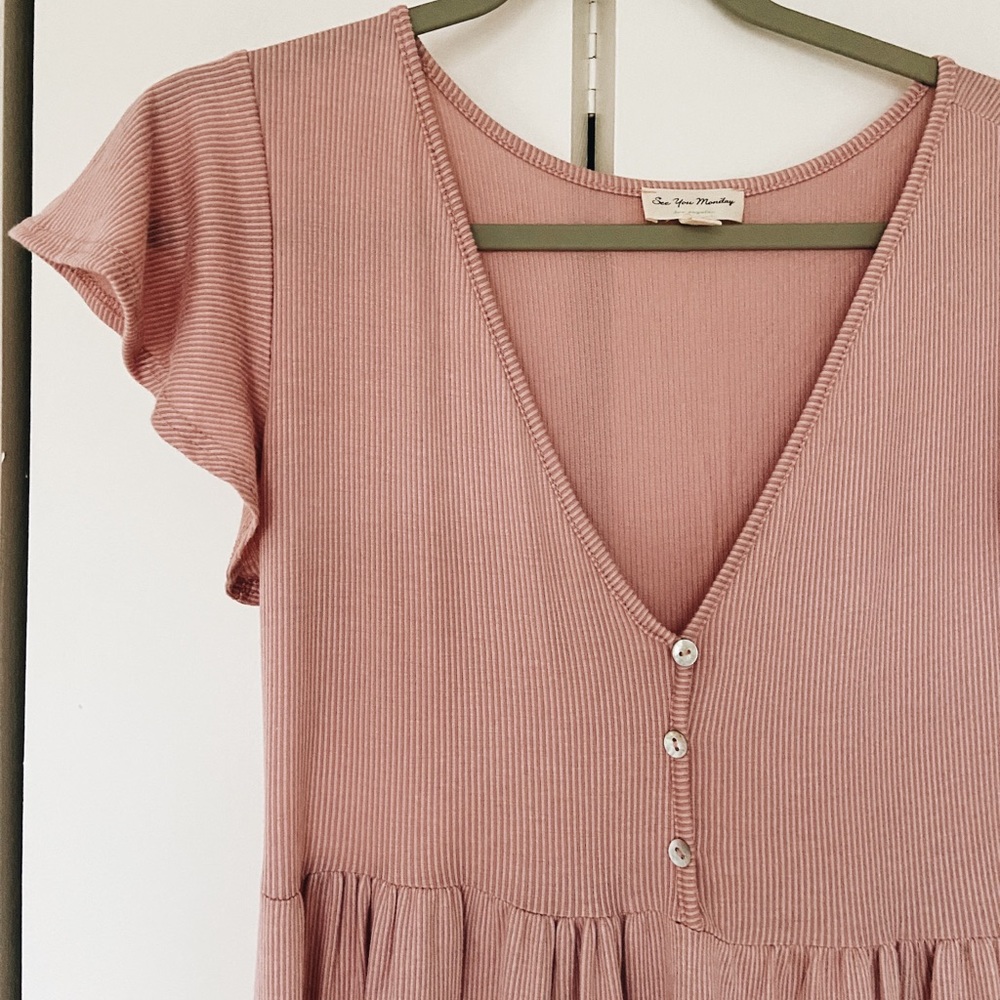Blush Pink maxi dress